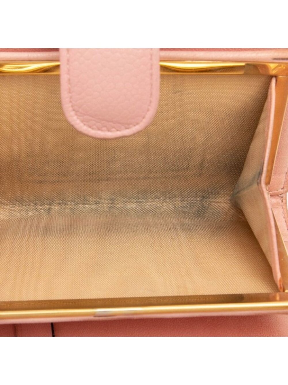 Chanel CC Logo Bifold Wallet Pink Caviar Leather - Picture 5 of 9
